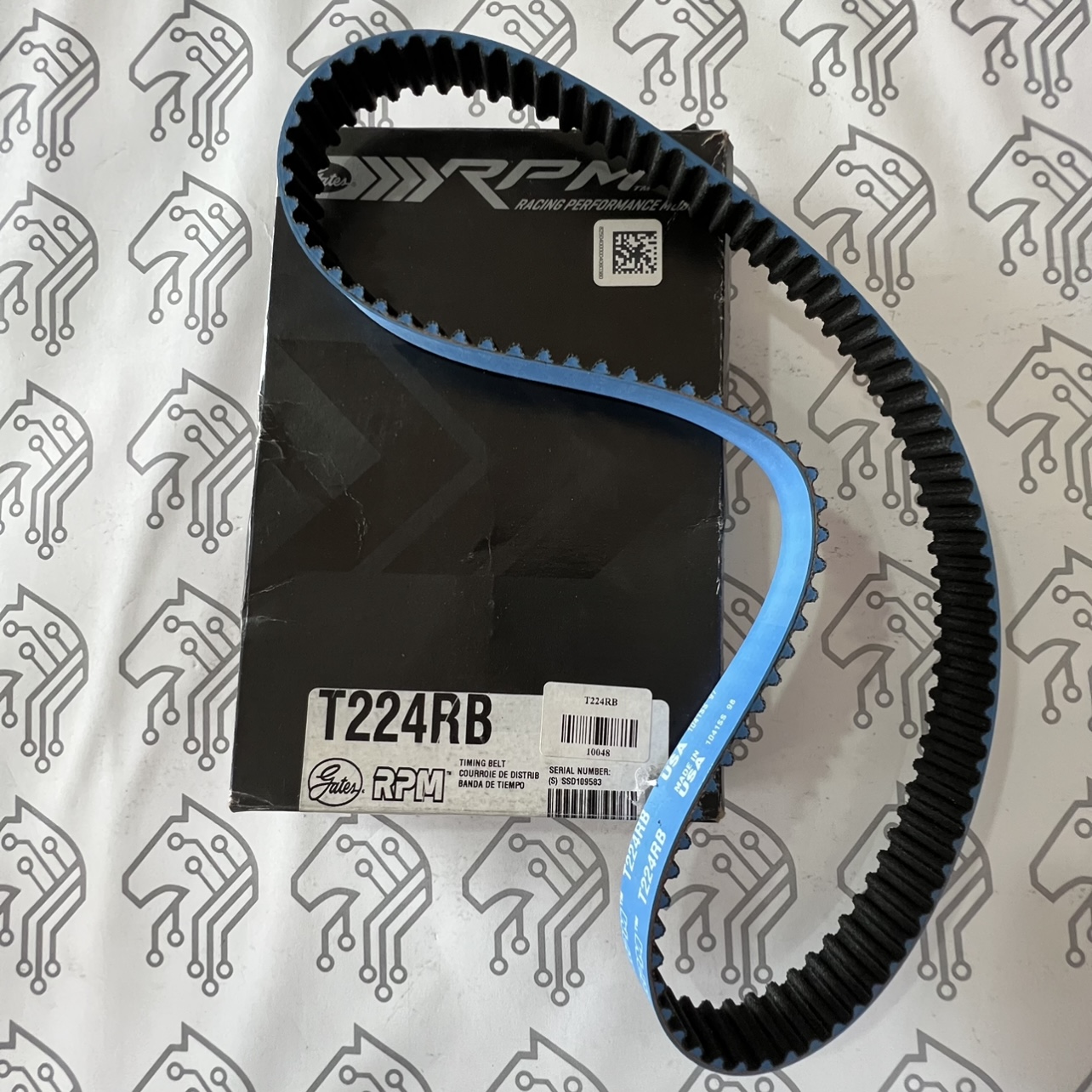 FAJA DE DISTRIBUCION GATES RPM HONDA D16