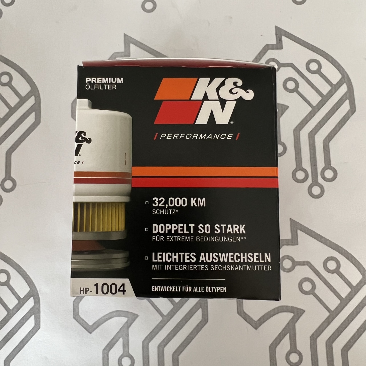FILTRO DE ACEITE DE MOTOR K&N OIL TOYOTA/SUBARU/KIA