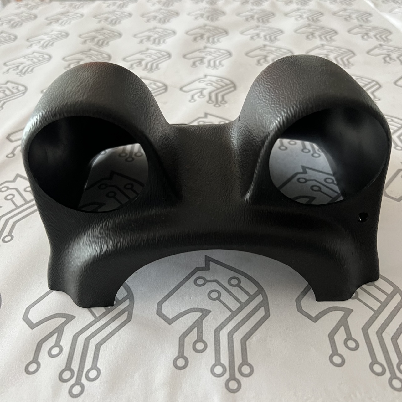 COBERTOR DE COLUMNA DE DIRECCION CON BASE DE INDICADORES MITSUBISHI LANCER EVOLUTION 