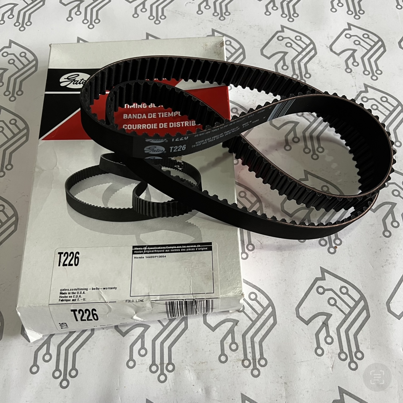 FAJA DE DISTRIBUCION GATES HONDA H22