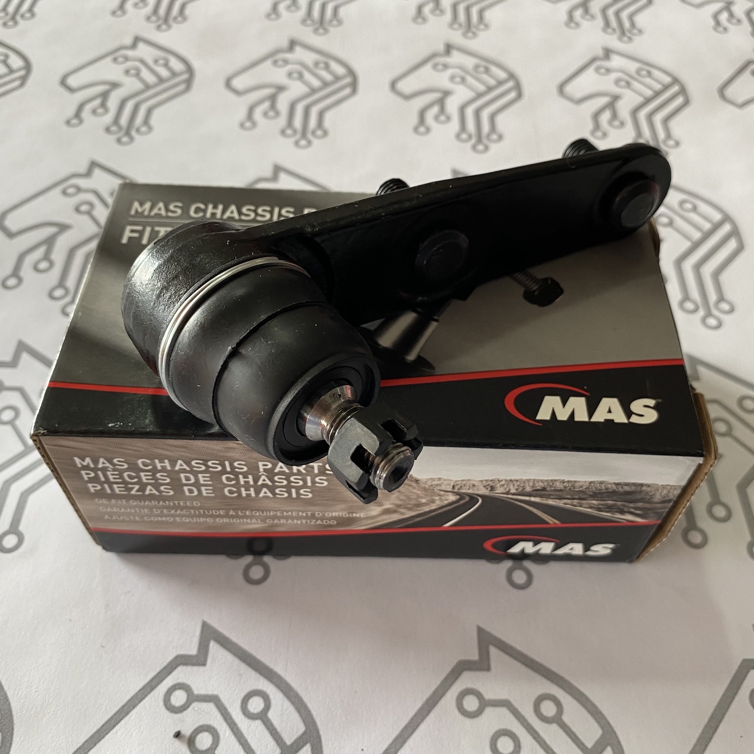 ROTULA DELANTERA SUPERIOR DE SUSPENSION HONDA PRELUDE 88-91